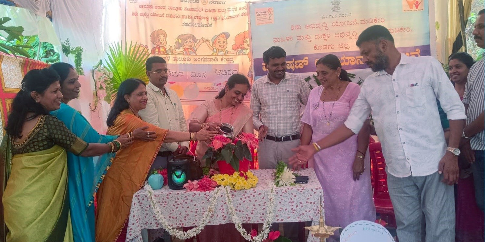 ಹಳೆತಾಲೂಕು ಅಂಗನವಾಡಿಯಲ್ಲಿ ‘ಪೋಷಣ್ ಅಭಿಯಾನ’ ಮಾಸಾಚರಣೆ