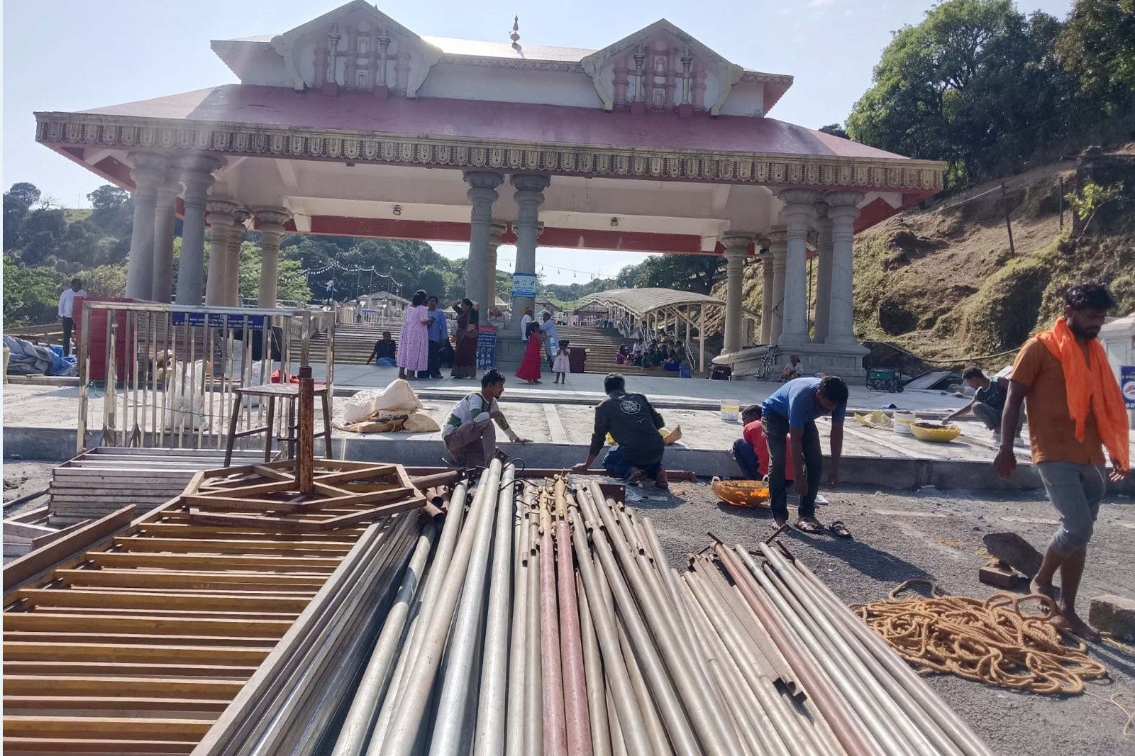 ತಲಕಾವೇರಿಯಲ್ಲಿ ಕಾವೇರಿ ತೀರ್ಥೋದ್ಭವಕ್ಕೆ ಸಕಲ ಸಿದ್ಧತೆ:   ಅ. 17ರಂದು ರಾತ್ರಿ 7:50ಕ್ಕೆ ಪವಿತ್ರ ತೀರ್ಥೋದ್ಭವ image 5
